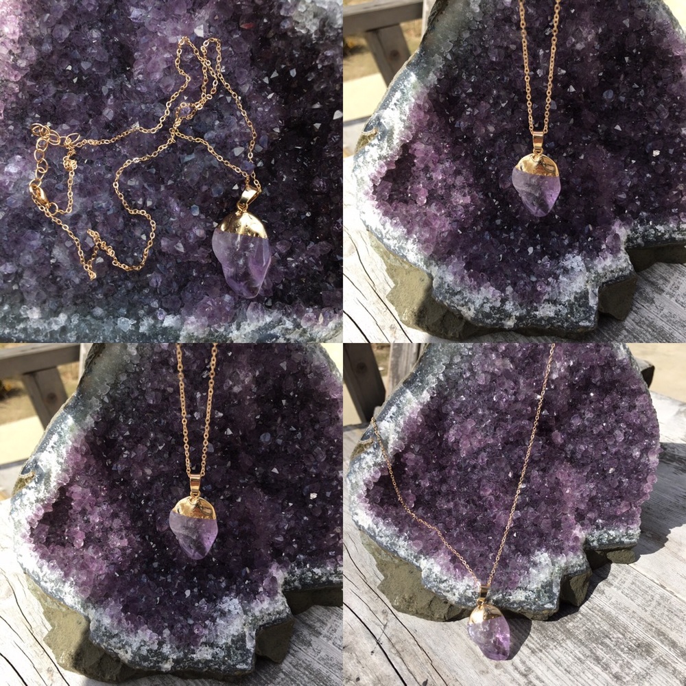 Amethyst Necklace - Picture 2 of 8